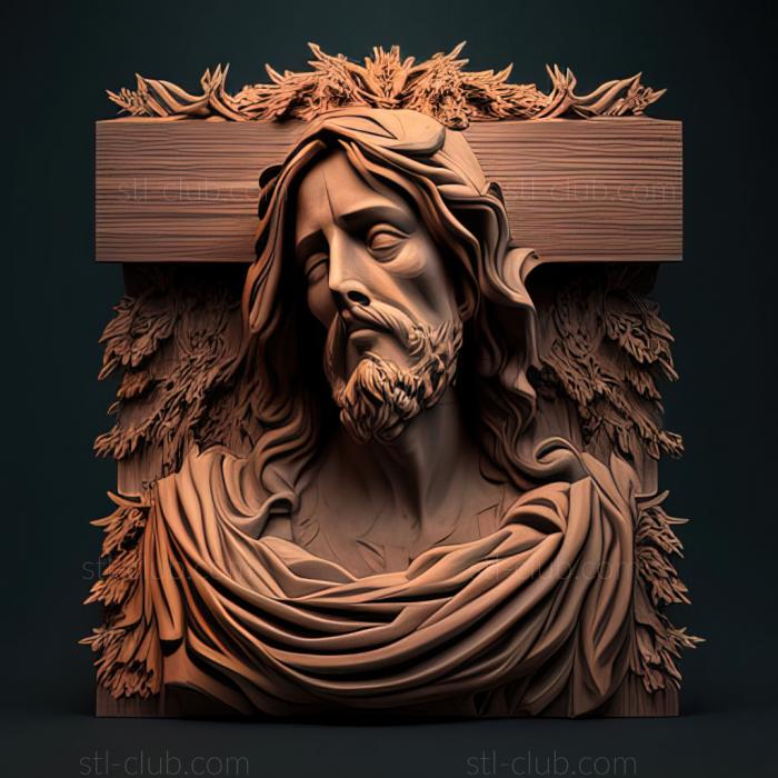 3D model st jesus (STL)